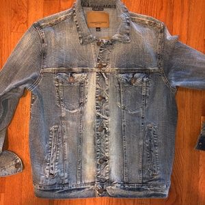 Grey American Eagle jean jacket